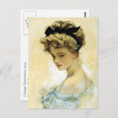 彼女の目は崇拝のために作られた ポストカード (正面/裏面)