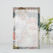 彼女の眠い子供1880年を洗浄する約母(油o 便箋 (スタンド正面)