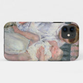 彼女の眠い子供1880年を洗浄する約母(油o Case-Mate iPhoneケース (裏面(横))