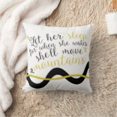 彼女の睡眠の枕を許可して下さい クッション (ブランケット)