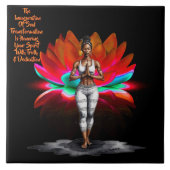 彼女の知恵の発祥陶磁器タイル タイル (正面)