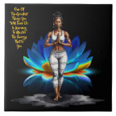 彼女の知恵をマスターするエネルギーセラミックタイル タイル (正面)