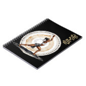 彼女の知恵Iがスパイラル写真ノートを尊重 ノートブック (左側)