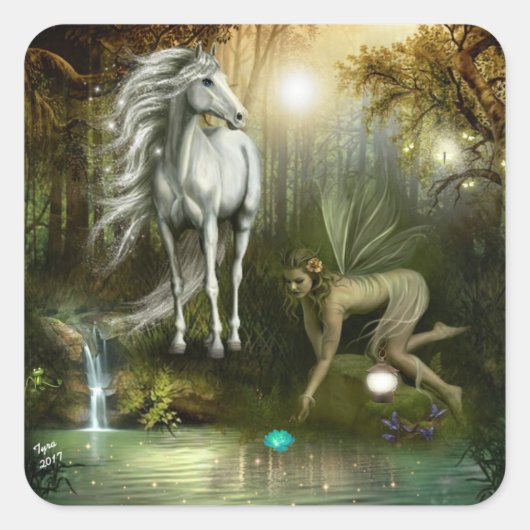 彼女の秘密の場所 スクエアシール (正面)