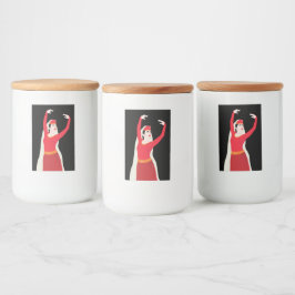 彼女の精神は故郷と同じくらい強来い フードラベル