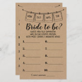 彼女の素朴なシャワーのバイリンガルゲームは何歳だった (正面/裏面)