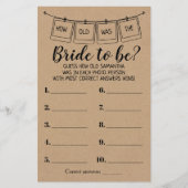 彼女の素朴なシャワーのバイリンガルゲームは何歳だった (正面)