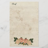 彼女の素朴フローラ 便箋 (正面)