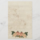 彼女の素朴フローラ 便箋 (裏面)