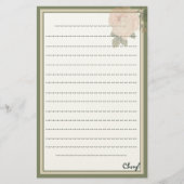 彼女の素朴フローラ 便箋 (正面)