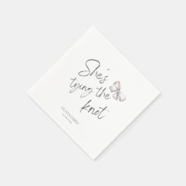 彼女の結婚を祝う花嫁シャワー スタンダードカクテルナプキン