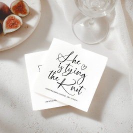 彼女の結婚を祝う ブライダルシャワー スタンダードカクテルナプキン