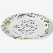 彼女の結婚を祝う ブライダルシャワー ペーパープレート (アングル)