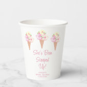彼女の結婚前のお祝いパーティーが決定！ 紙コップ (正面)