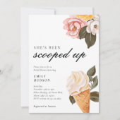 彼女の結婚前のお祝いパーティーの招待状が届きました 招待状 (正面)