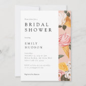 彼女の結婚前のお祝いパーティーの招待状が届きました 招待状 (正面)