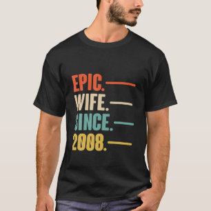 彼女の結婚壮大な妻シンへの14thのアニバーサリーの贈り物 tシャツ