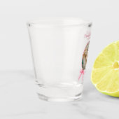 彼女の結婚式おめでとう コケティーな花嫁の前夜祭パーティー ショットグラス (左)