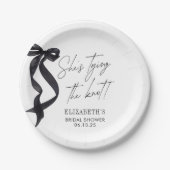 彼女の結婚式の準備 シーズン ショー ブライズ シャワー ペーパープレート (正面)