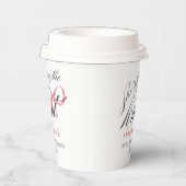 彼女の結婚式の準備 シーズン ボウ コケッタ ブライダル シャワー 紙コップ (右)