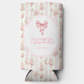 『彼女の結婚式』コケット ボウ ブライダルシャワー スリム缶クーラー (正面)