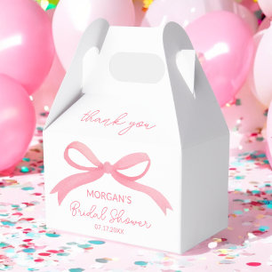 「彼女の結婚準備 ピンクのブライダルシャワー」 フェイバーボックス
