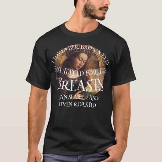 彼女の緑の瞳に恋したけどそれ以上に Tシャツ (正面)