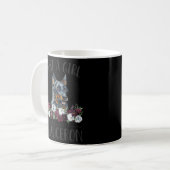 彼女の美しさを愛する人の美しい姿 コーヒーマグカップ (正面左)