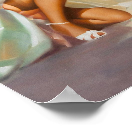 彼女の群れを喜ばせるピンアップ ポスター (角)