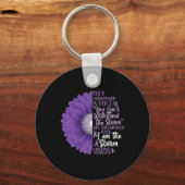 彼女の耳の認識度でささやいた癲癇 キーホルダー (正面)