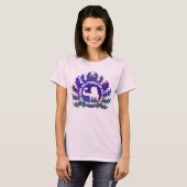 彼女の腕は強い 箴言31章17節 Tシャツ (正面フル)