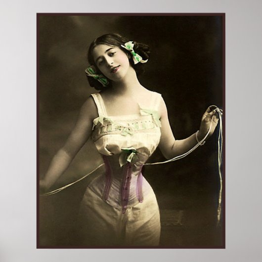 彼女の腰を狭める ポスター (正面)