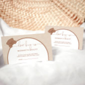 彼女の腹のチケット、かわいいテディベア エンクロージャーカード