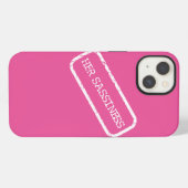 「彼女の腹立たしさ」 iPhoneケース (裏面横)