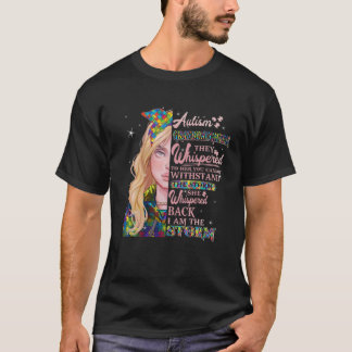 彼女の自閉症に対する自閉症の意識 Tシャツ