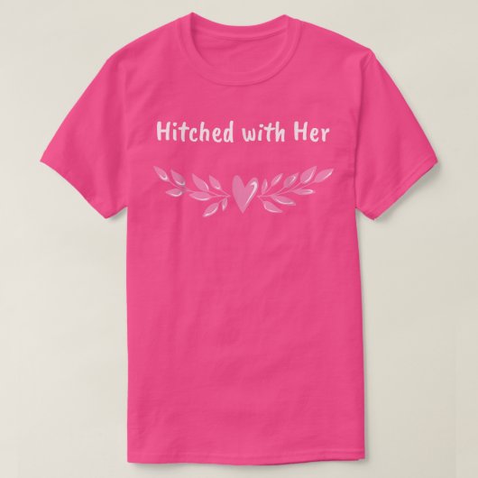 彼女の花婿の名言 結婚する夫への引用 Tシャツ (デザイン正面)