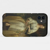 彼女の花輪1842年を編んでいるオフェリア(パネルの油) Case-Mate iPhoneケース (裏面(横))