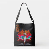 彼女の英知の発足式トート クロスボディバッグ (裏面)