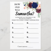 彼女の英語のゲームは何歳だったスペインの (正面)