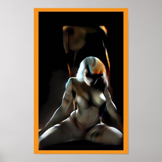 彼女の虎ストライプの群れ ポスター (正面)