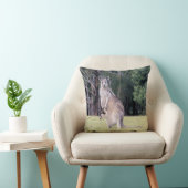 彼女の袋のベビーJoeyを持つ母カンガルー クッション (椅子)