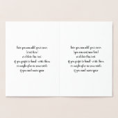 彼女の誓い-クラフトカードの金ゴールドフォイルカード 箔カード (内部)