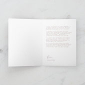 彼女の誓モダンいミニマ結婚リストのバラ金ゴールドカード 案内状 (内部)