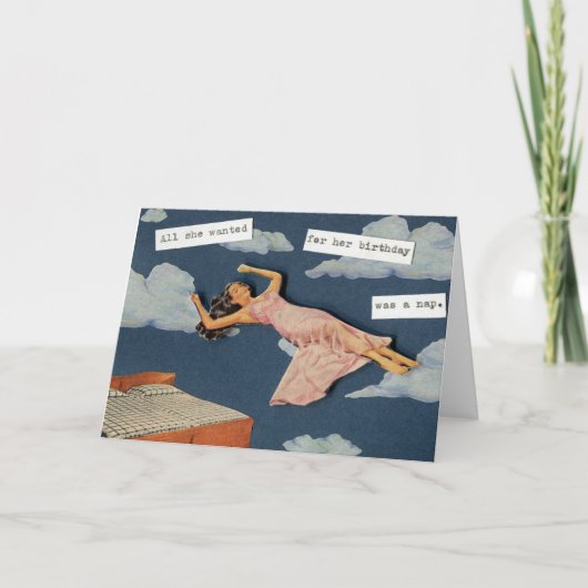 彼女の誕生日に欲しいもの… カード (正面)