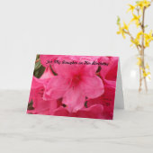 彼女の誕生日の私の娘のため カード (黄色い花)