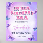 彼女の誕生日時代のパーティー歓迎ポスター ポスター (正面)