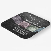 彼女の誕生日時代の写真時代の誕生日パーティー ペーパープレート (傾斜あり)