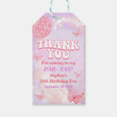 彼女の誕生日時代の誕生日パーティーで ギフトタグ (正面)
