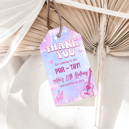 彼女の誕生日時代の誕生日パーティーで ギフトタグ