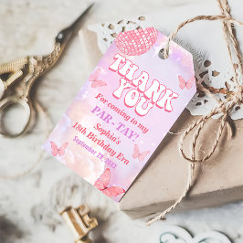 彼女の誕生日時代の誕生日パーティーで ギフトタグ